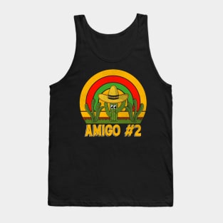 Amigo #2 funny mexcian taco day Tank Top